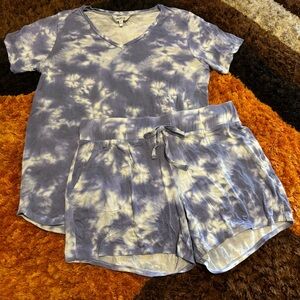 Wild Fox, Tie Dye, Pajama Set
